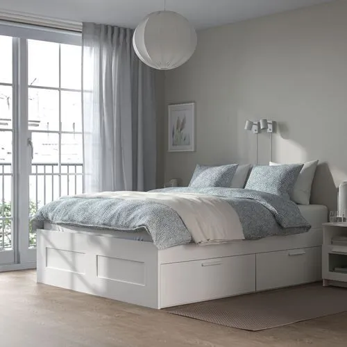 IKEA BRIMNES yatak çerçevesi montajı